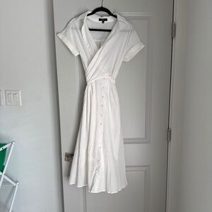 White Lulu’s gauze dress size s